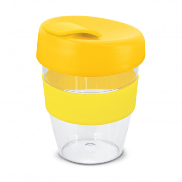 Plastic Claritas Reusable Coffee Cup - 350ml Front