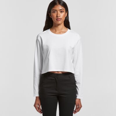 AS Colour Crop Longsleeve Tee (Clearance) Thumbnail