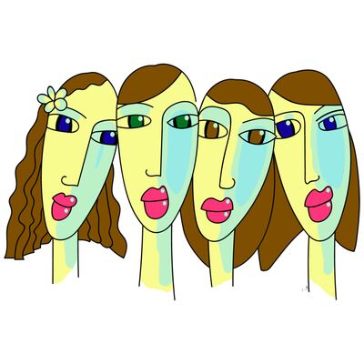 Colourful Wordless Sisters Thumbnail