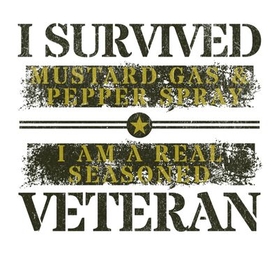 I Survived Mustard Gas and Pepper Spray. I am A Real Seasoned Veteran. Thumbnail