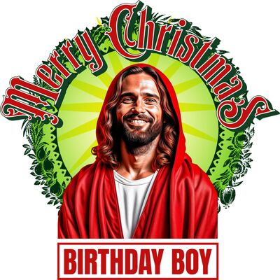 Merry Christmas Birthday Boy Thumbnail