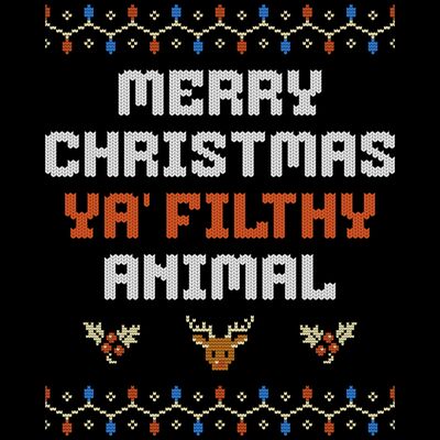 Merry Christmas Ya' Filthy Animal Thumbnail