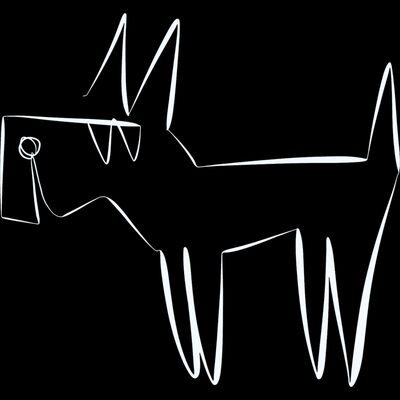 White Dog One Liner Thumbnail