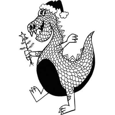 Christmas Tree Dino Thumbnail